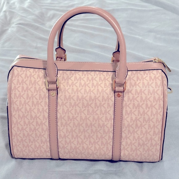 Michael Kors Bedford Signature Satchel Ballet Multi - Picture 5 of 5